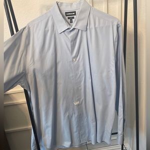 Light Blue Long Sleeve Button Up Shirt